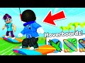 RACE For The NEW Hoverboard in Pet Simulator X!!