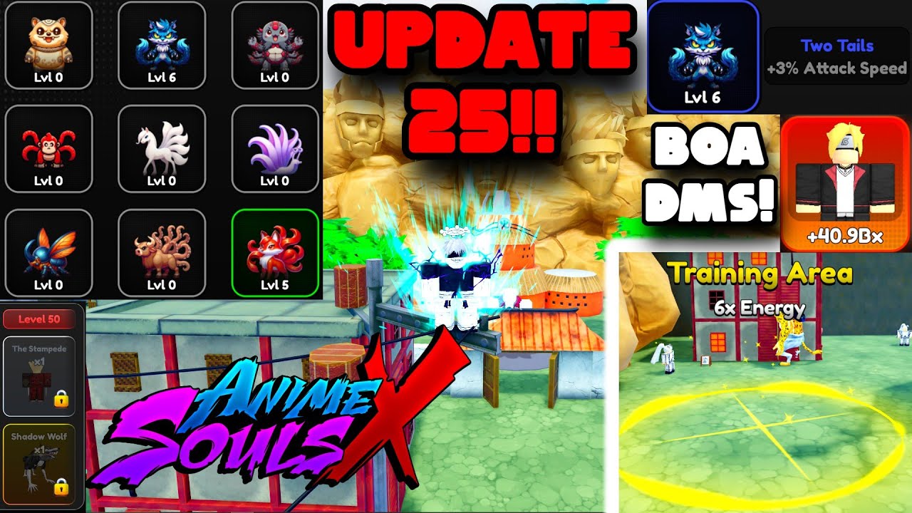 NOVO SISTEMA INCRIVEL!!! UPDATE 25 DO ANIME SOULS X, MUITO BOA!! - YouTube