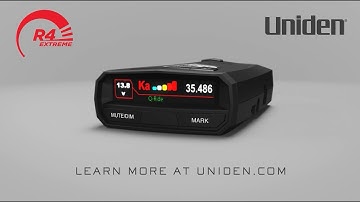 Uniden R4 & R4w Radar Detector | Extreme Long-Range Performance