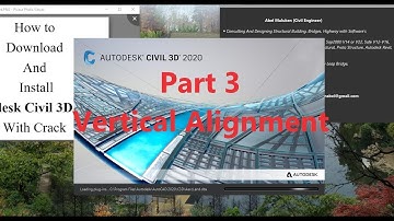 Road Design Part 3   Creating Vertical Alignment 2 Ways  in Civil 3D 2020 Amharic By Abel M