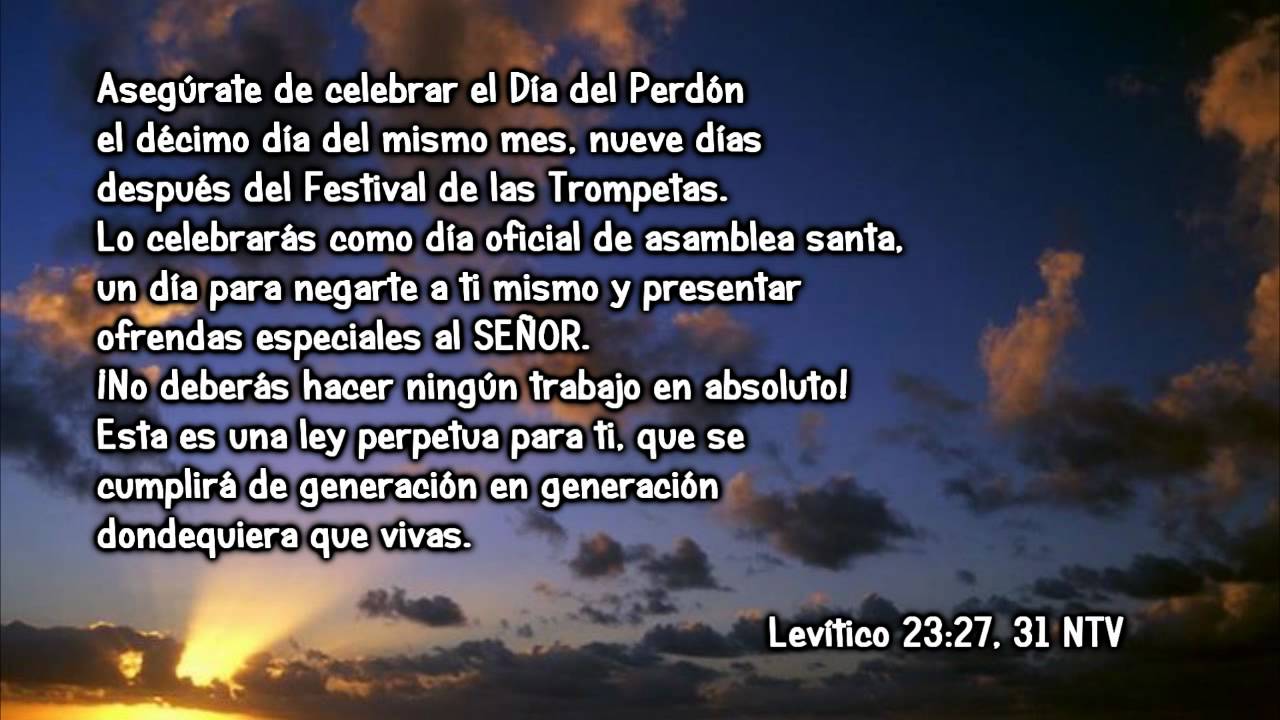 Levítico 23:27-31 - AB - YouTube