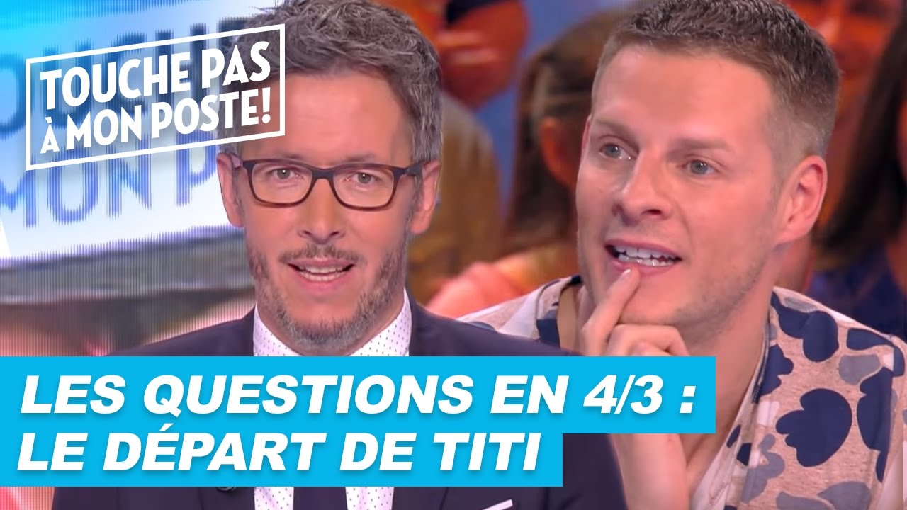 Les questions en 4/3 de Jean-Luc Lemoine : Le départ de Thierry Moreau