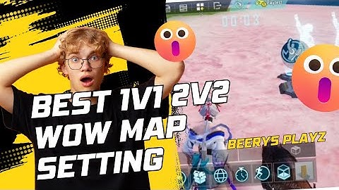 1v1 & 2v2 wow map tutorial | pro tips #pubg #wowmap #1v1 #2v2 #custommatch #pubgtips #easytutorial 