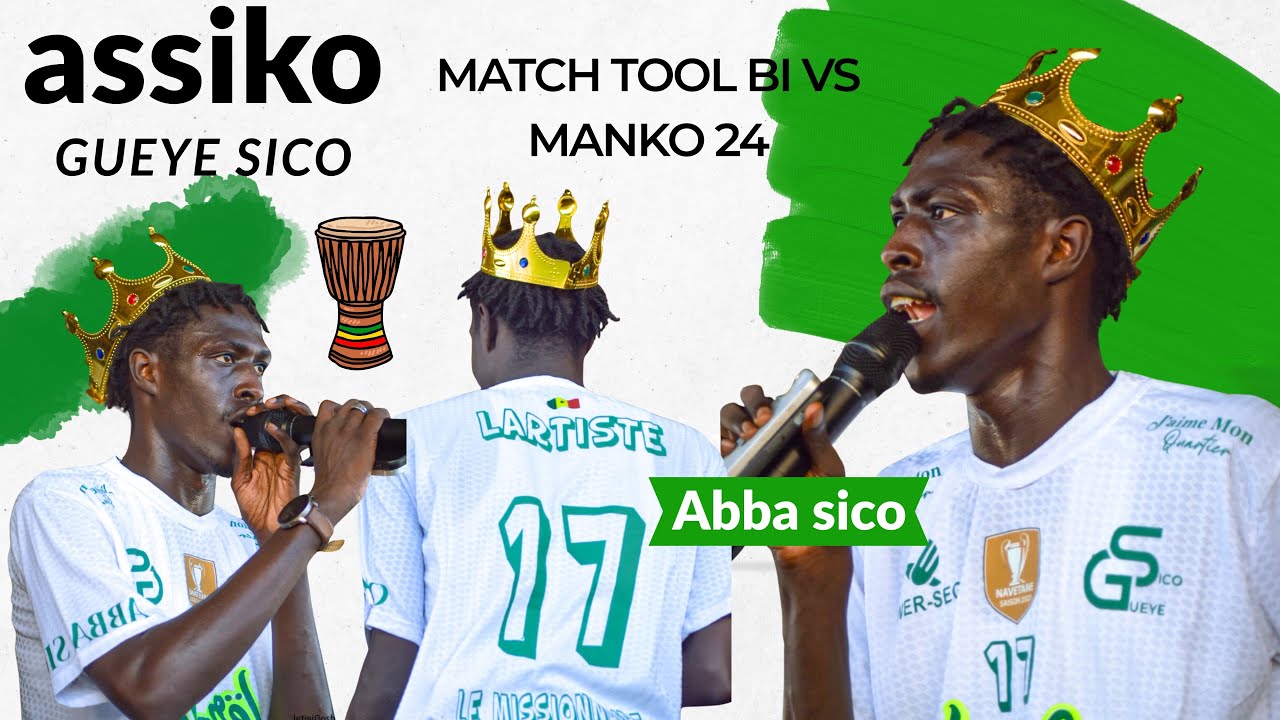 Ambiance de folie avec les supporters  GUEYE ET ABBA SICO Match ASC TOOL BI vs MANKO 24 ASSIKO 💚🤍