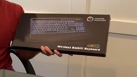 Trueque Wireless Keyboard with 7 Colored Backlits, Fun Lights, Phone Holder REVIEW