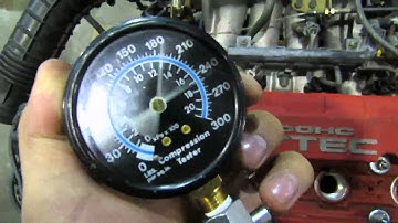 JDM Honda B18C Spec R Engine Video Compression Test @ JDM Nagoya Auto Parts