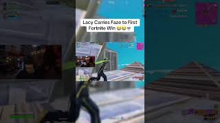Lacy carries 3 faze bums to a fortnite win 😭😭💀#fortnite #fortnitememe #fypシ゚viral #clips #lacy