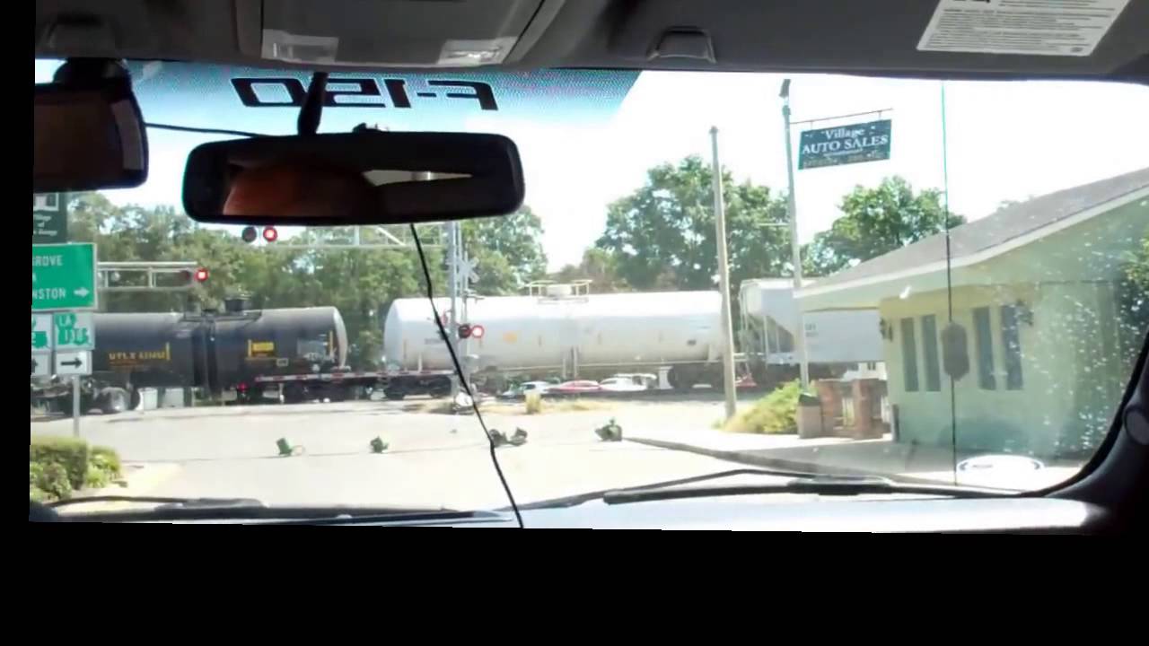 Train Wreck In Mer Rouge, LA 10/05/14 [Stabilized] YouTube