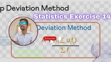 Ex.14.1 (Q.4) Mean by STEP DEVIATION METHOD | Statistics | Ncert Maths Class10 |Cbse.by Tulsi Singh