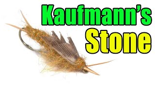 Kaufmann's Stone - Stonefly Nymph Fly Tying - Randall Kaufmann Fly Pattern