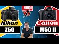 Nikon Z50 vs Canon EOS M50 Mark II (Hindi)