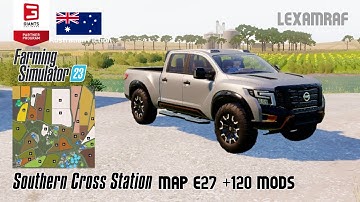 Farming Simulator 23 +120 Mods Map Southern Cross Station | Map tour | Australian Fiction Map
