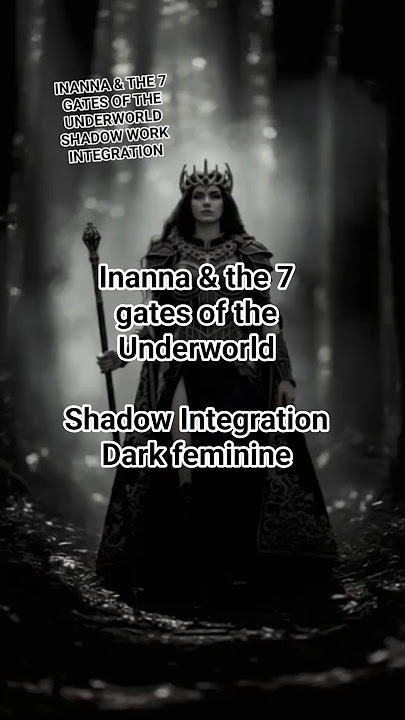 Inanna Sumerian Goddess #inanna #deitywork #shadowork #darkfeminine #femmefatale #divinefemine