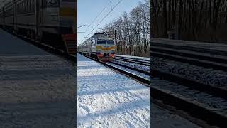 ещё один новый поезд ЕД2Т 0047 Харьков-Бахмут