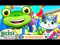 Feliz Aniversário, Gecko! | Garagem do Gecko em Português | Desenhos Animados Infantis