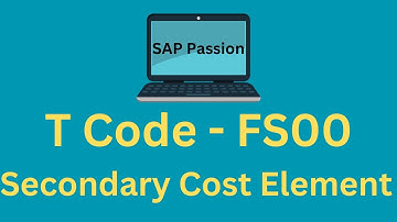 Secondary Cost Element GL creation | FS00