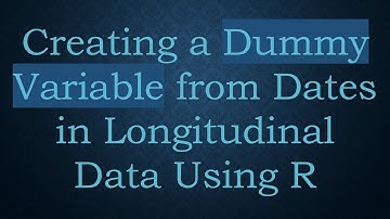 Creating a Dummy Variable from Dates in Longitudinal Data Using R