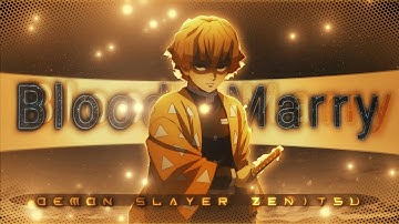 Zenitsu ⚡ | Bloody Mary [Infinity Castle Arc AMV Edit] | Demon Slayer
