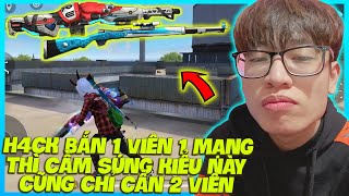 (FREE FIRE) HẮC CƠ BẮN 1 VIÊN 1 MẠNG, HÙNG AKIRA CHƠI CẦM COMBO SÚNG 2 VIÊN 1 MẠNG ĐỊCH BẤT LỰC