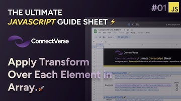 Apply Transform Over Each Element in Array - Leetcode 2635 | Ultimate JavaScript Sheet