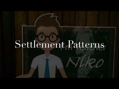 Video: Ano ang iba't ibang pattern ng settlement?