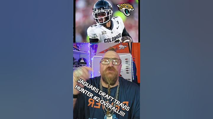 JAGUARS DRAFT TRAVIS HUNTER #2 OVERALL!!!! #nfl #draft @NFL @jaguars
