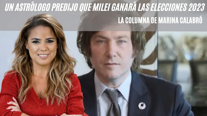 Un astrlogo predijo que Milei ganar las Elecciones: los detalles en la columna de Marina Calabr