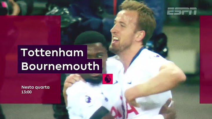 O Tottenham recebe o Bournemouth pela Premier League nesta quarta!
