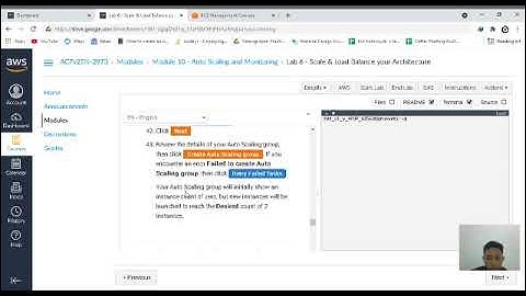 ACF Tech Validation Lab 6 AWS Academy Cloud Foundations