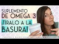 OMEGA 3 VS OMEGA 6 ¡DEJA ESE SUPLEMENTO YA! | BENEFICIOS DEL DHA, ÁCIDOS GRASOS E INFLAMACIÓN