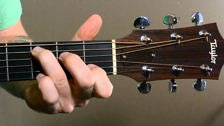 Guitar Chord Transitions G, Cadd9, Em7, Dsus4