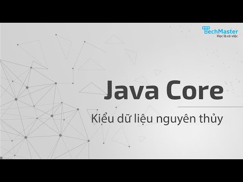 Video: Kiểu dữ liệu nguyên thủy trong Java là gì?