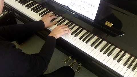 Bastien Intermediate Technic 3 No.2 Couppey Summer Evening (P.7)