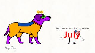 The Natalie the superhero dog show S4 E11: Meets July