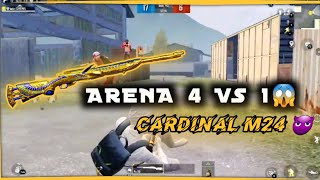 ARENA 4 VS 1 😱 CARDINAL M24 CHITTER 😄