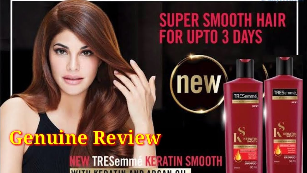 keratin Smooth Shampoo Review by Genuine genuinerevie - YouTube