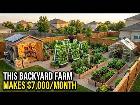 You Don't Need Acres—This Backyard Farm Makes $7,000 Every Month