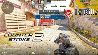 CS2 Gameplay Competitive 18 kills | Counter Strike 2 #cs2 #cs2gameplay