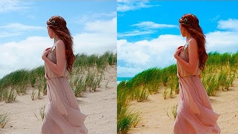 Vibrance vs saturation explained | Photoshop Beginners Tutorial cs6