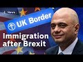 Post-Brexit immigration plan unveiled by government