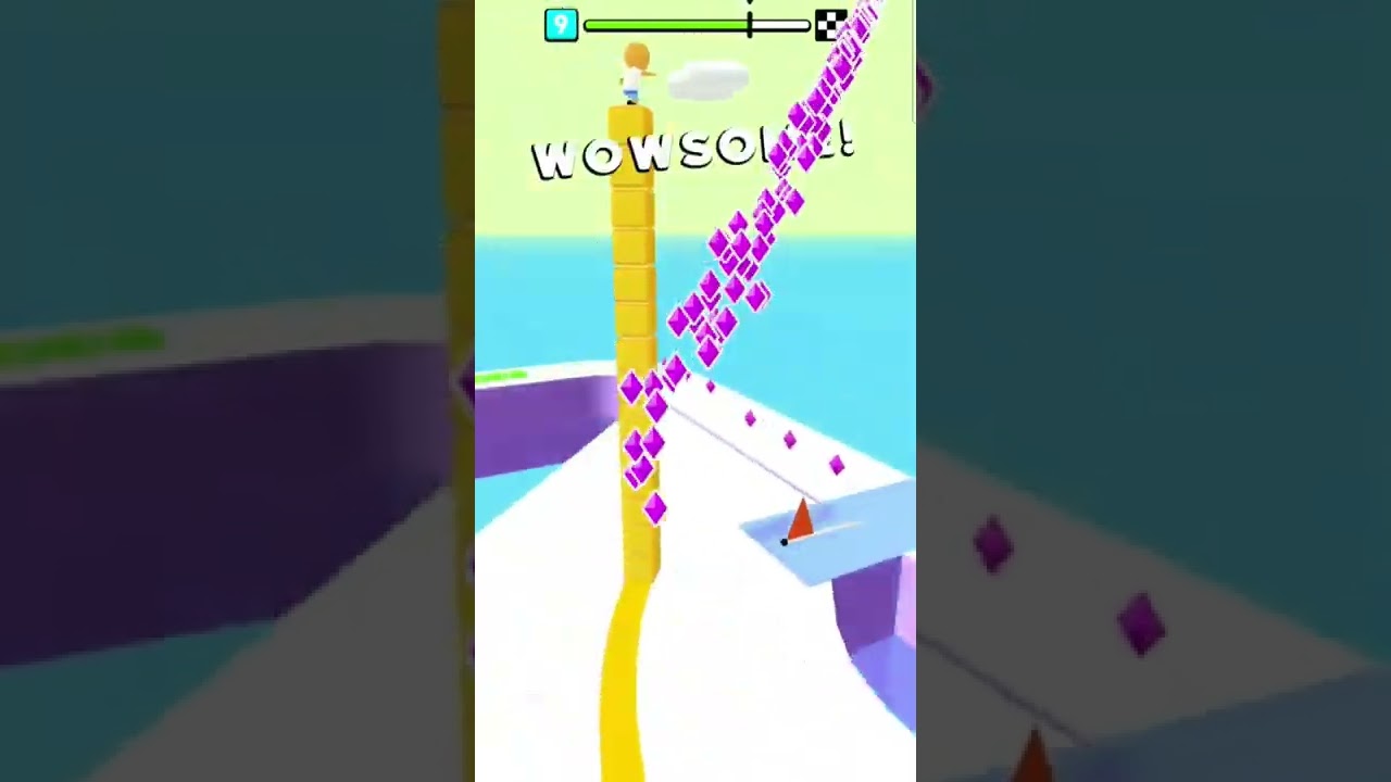 Cube Surfers 3D Gameplay 