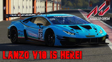 The OUTSTANDING Lanzo V10 Car Mod Comes to Assetto Corsa