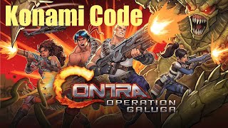 Contra Operation Galuga Konami Code