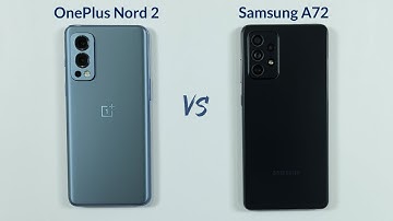 Oneplus Nord 2 vs Samsung A72 Speed Test & Camera Comparison