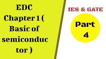 EDC Chapter 1 ( Basic semiconductor ) part 4