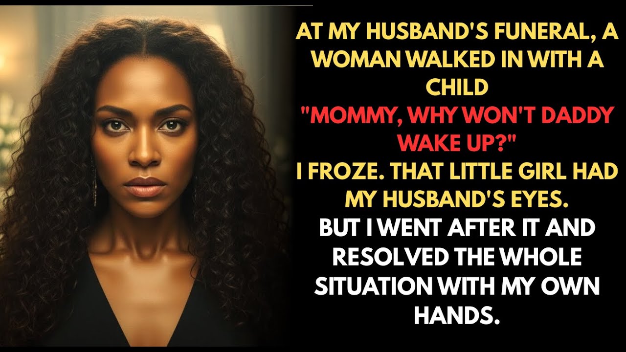 At my husband's funeral, a woman showed up with his child. My revenge was served cold