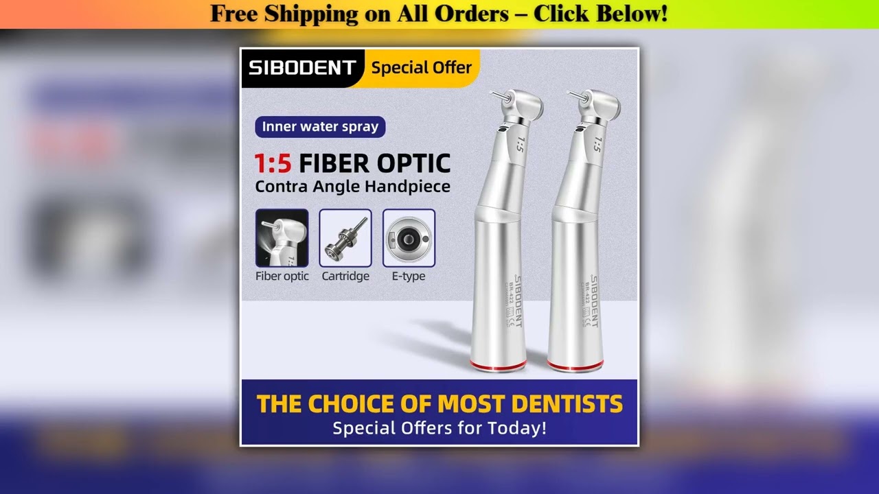 Red Ring Dental 1:5 Increasing Speed Handpiece Push Button Fiber Optic Contra Angle 1 5 Inner