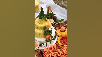 tumpeng ulang tahun #tumpeng #tumpengulangtahun #shorts