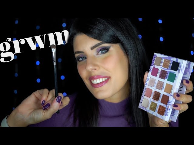 ASMR 💄 I PUT ON MAKEUP, YOU FALL ASLEEP • GRWM CONCERT (Whispering)