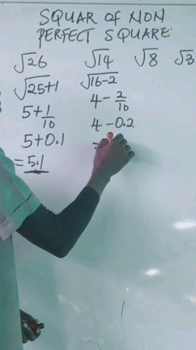 square-root-of-non-perfect-square-maths-viral-education-youtube